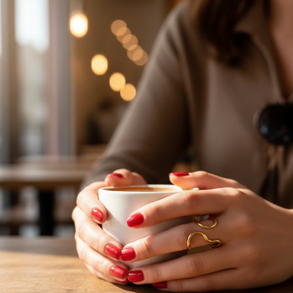 Statement-Ring – 18K vergoldeter Edelstahl